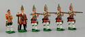 Garibaldi Toy Soldiers Louisburg Grenadiers Firing with Officer & Fifer