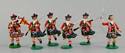 Garibaldi Toy Soldiers 42nd Foot Charging at Fort Ticonderoga