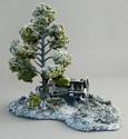 Winter Damaged Jeep Diorama - Show Special
