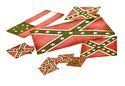 Confederate Flag Set (Pre-cut)