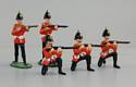 British Soldiers Standing & Kneeling Firing