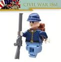 Union Soldier Brick Building Figure