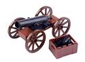 Four Wheeled Cannon w/Ammo Crate