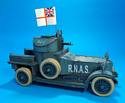 Rolls Royce Armoured Car, Royal Naval Air Service, 1914