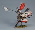 Teutonic Knight on Leaping Horse