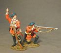 Two Skirmishing, Light Infantry Company - Battle of Bushy Run