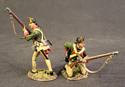 Two Rangers Skirmishing, Butler's Rangers "The Destructives"