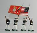 US Marine Corps Color Party - 8th & I
