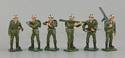 WWII US Marines in Combat Action Poses