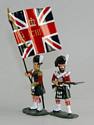 Queen's Color with NCO, British 93rd Highlanders