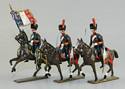 Mounted French Napoleonic Soldiers
