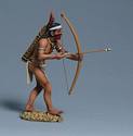 Taino Warrior Walking with Bow