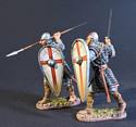 Crusader Spearman & Swordsman