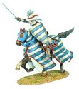 Mounted Crusader Lusignan Knight Charging