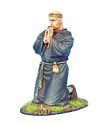 Monk Kneeling Praying