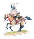 Mounted Mamluk Warrior with Sword