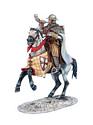 Mounted Teutonic Knight Sergeant with Horn
