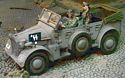 Horch Staff Car with Driver & Bittrich
