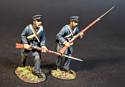 Two Infantry Advancing, 33rd Virginia Infantry Regiment