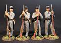 Four Infantry Standing, 5th VA Regt., Army of the Shenandoah