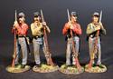 Four Infantry Standing, 5th VA Regt., Army of the Shenandoah