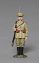 WWI Russian Rifleman Stood to Attention