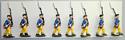 American Revolution Soldiers at the March