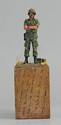 US Marine on Wood Base - Vietnam