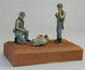 US Marines in Helmet & Coonie Cover, Vietnam