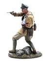 Das Deutsche Afrika Korps Officer Firing Luger