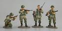 Four 101st Airborne Troopers
