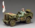 US Army Medics Jeep