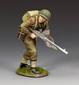 Advancing Bren Gunner - Grass