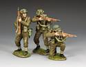 Riflemen In Action Set - Grass