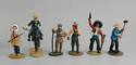 Mounted Bugler, Frontiersman, Indian, Rail Worker, Bandit & Mexican - Wild West