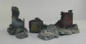 Bombed Building Rubble Pieces