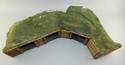 "L" Shaped WWI/WWII Log Trench System Diorama Base