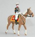 Mounted US Marine Sergeant with Sword