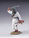 Arab Running with Sword - Green Headdress