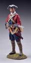 British Redcoat Ready to Repel - Brown Gaiters