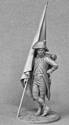 Napoleonic French Revolutionary Standard Bearer 1796-1805 - 75mm