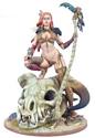 75mm Fantasy "Girl and the Dragon Skull"