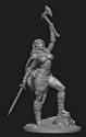 75mm Fantasy "Female Barbarian" Resin Kit