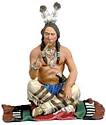 Soldat BLACK HAWK TOYS – BHT-BH0103 Crow Scout Curly – échelle 1:32 – Plomb Peint