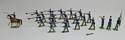 Officers, Trumpeter, Flagbearer & Prussians Firing