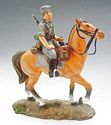 Mounted Rifleman with Sidecap Turning Left