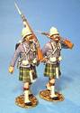 Gordon Highlanders - 2 Figures Marching
