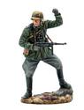 German Officer with MP40