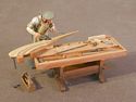 German Carpenter with Workbench