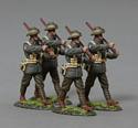 Four Marching Infanteers, AIF 19th Battalion